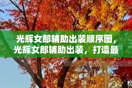 光辉女郎辅助出装顺序图，光辉女郎辅助出装，打造最强辅助的秘诀