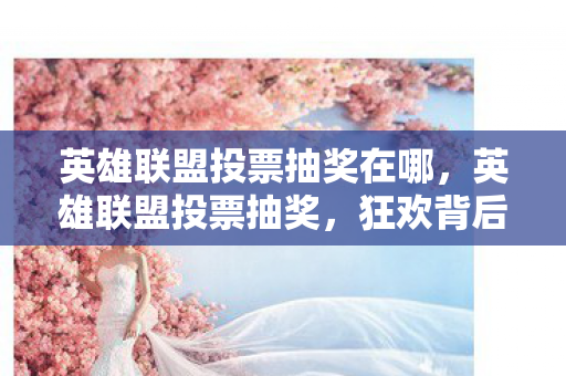 英雄联盟投票抽奖在哪，英雄联盟投票抽奖，狂欢背后的秘密