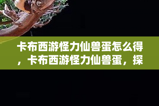 卡布西游怪力仙兽蛋怎么得，卡布西游怪力仙兽蛋，探寻神秘力量的起源
