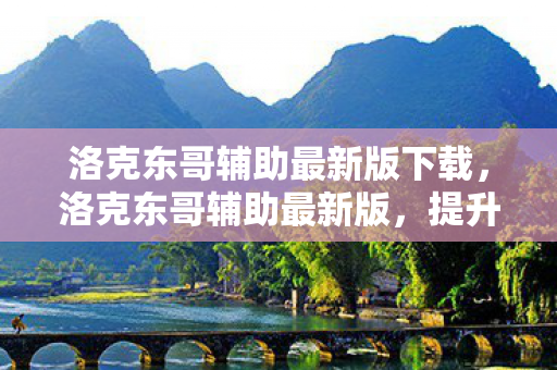 洛克东哥辅助最新版下载，洛克东哥辅助最新版，提升游戏体验的得力助手