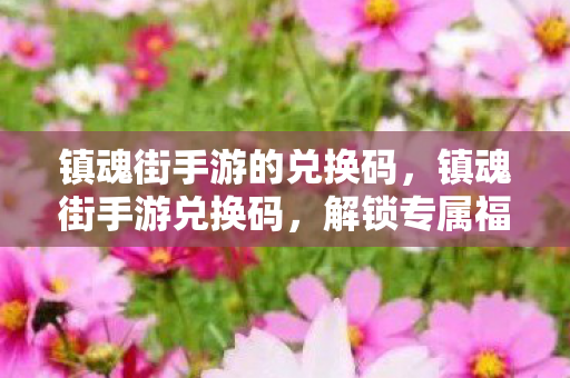 镇魂街手游的兑换码，镇魂街手游兑换码，解锁专属福利，畅游灵域之旅