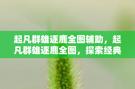 起凡群雄逐鹿全图辅助，起凡群雄逐鹿全图，探索经典国战网游的无限可能