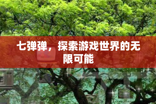 七弹弹，探索游戏世界的无限可能