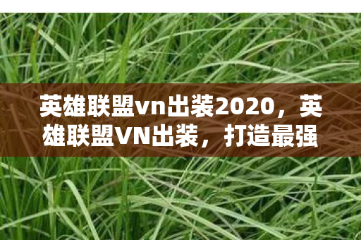 英雄联盟vn出装2020，英雄联盟VN出装，打造最强暗夜猎手