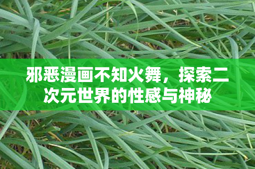 邪恶漫画不知火舞，探索二次元世界的性感与神秘