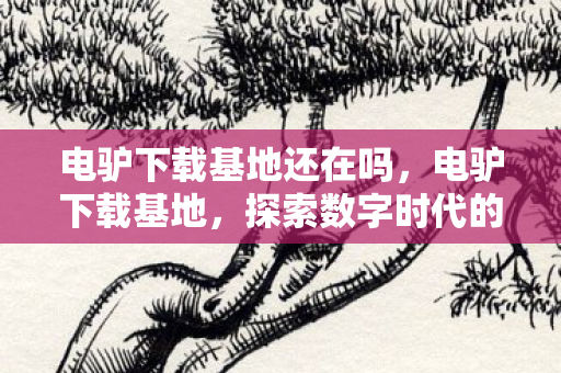 电驴下载基地还在吗，电驴下载基地，探索数字时代的资源分享新生态