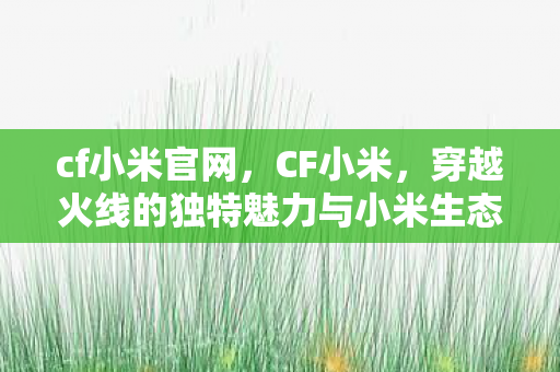 cf小米官网，CF小米，穿越火线的独特魅力与小米生态的完美结合