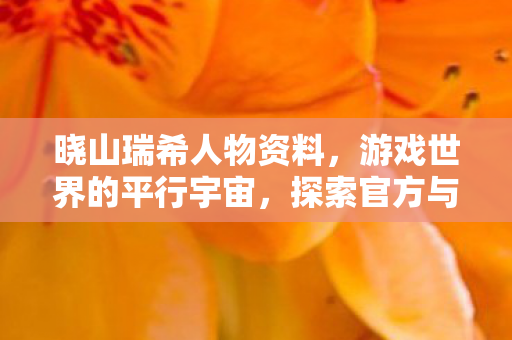 晓山瑞希人物资料，游戏世界的平行宇宙，探索官方与私服的独特魅力
