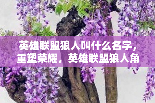英雄联盟狼人叫什么名字，重塑荣耀，英雄联盟狼人角色深度解析