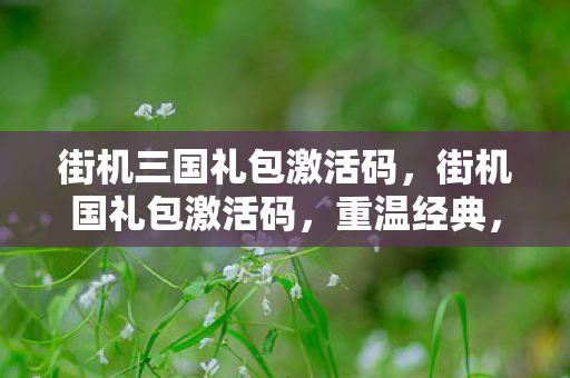 街机三国礼包激活码，街机国礼包激活码，重温经典，畅享无限