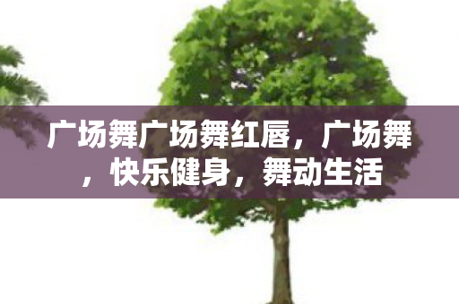 广场舞广场舞红唇，广场舞，快乐健身，舞动生活