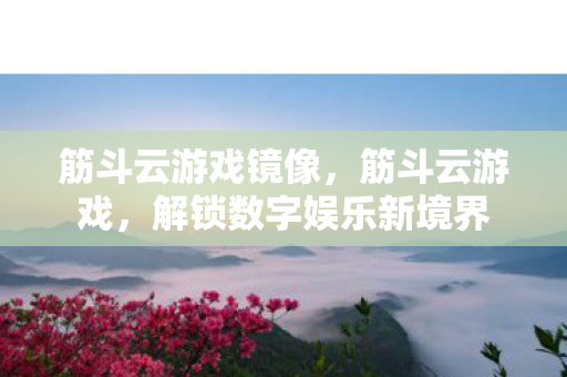 筋斗云游戏镜像，筋斗云游戏，解锁数字娱乐新境界