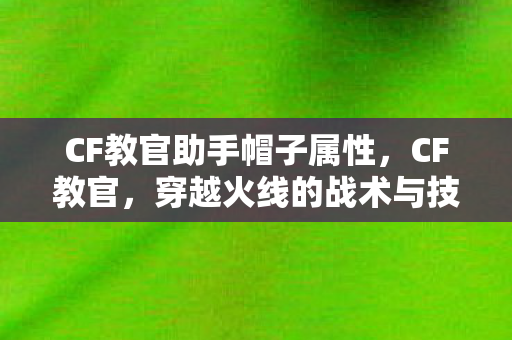 CF教官助手帽子属性，CF教官，穿越火线的战术与技巧解析