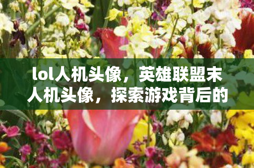 lol人机头像，英雄联盟末人机头像，探索游戏背后的故事