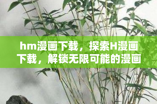 hm漫画下载，探索H漫画下载，解锁无限可能的漫画世界