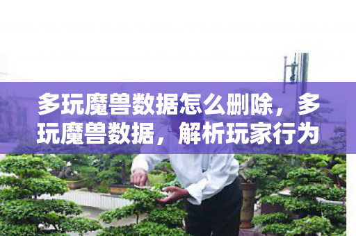 多玩魔兽数据怎么删除，多玩魔兽数据，解析玩家行为，探索游戏趋势
