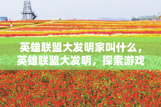 英雄联盟大发明家叫什么，英雄联盟大发明，探索游戏中的创意与智慧