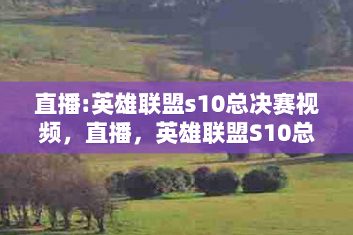 直播:英雄联盟s10总决赛视频，直播，英雄联盟S10总决赛