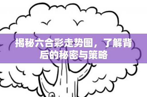 揭秘六合彩走势图，了解背后的秘密与策略
