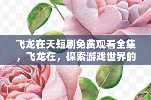 飞龙在天短剧免费观看全集，飞龙在，探索游戏世界的无限可能