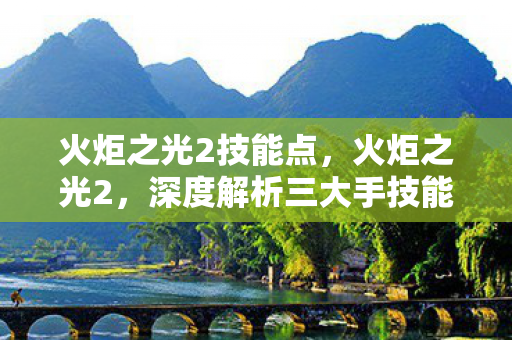 火炬之光2技能点，火炬之光2，深度解析三大手技能
