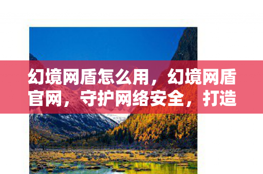 幻境网盾怎么用，幻境网盾官网，守护网络安全，打造数字时代信任基石