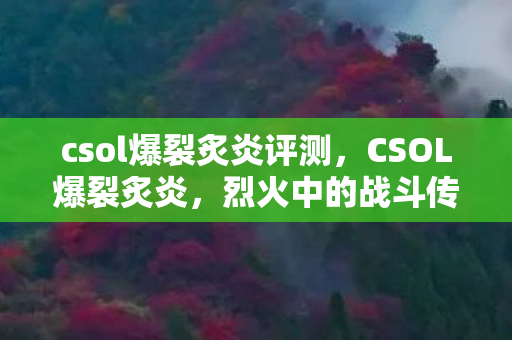 csol爆裂炙炎评测，CSOL爆裂炙炎，烈火中的战斗传奇