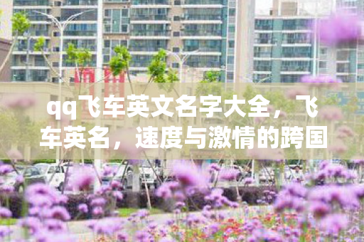 qq飞车英文名字大全，飞车英名，速度与激情的跨国界碰撞