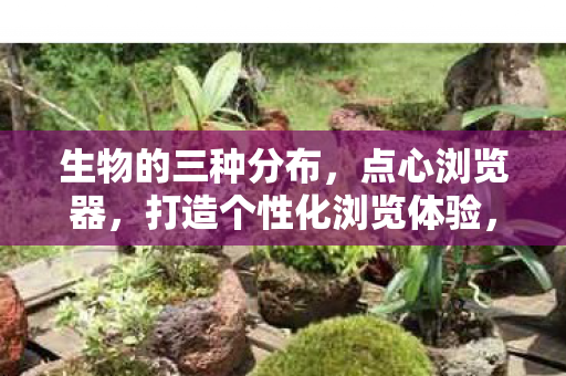 生物的三种分布，点心浏览器，打造个性化浏览体验，安全高效上网新选择