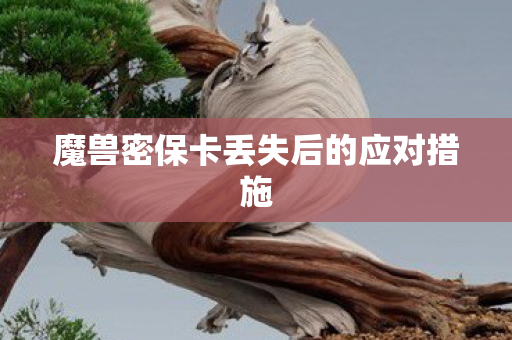 魔兽密保卡丢失后的应对措施 魔兽密保卡丢失后的应对措施