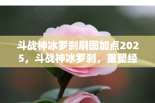 斗战神冰罗刹刷图加点2025，斗战神冰罗刹，重塑经典，挑战极限