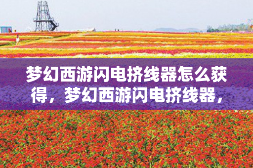 梦幻西游闪电挤线器怎么获得，梦幻西游闪电挤线器，高效、安全、合法的游戏工具