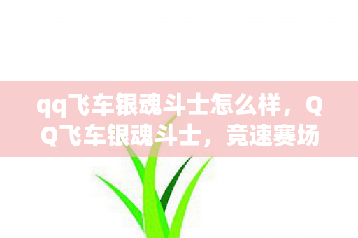 qq飞车银魂斗士怎么样，QQ飞车银魂斗士，竞速赛场上的银色闪电