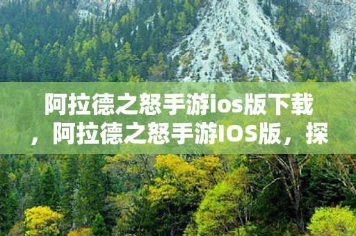 阿拉德之怒手游ios版下载，阿拉德之怒手游IOS版，探索未知世界的奇幻之旅