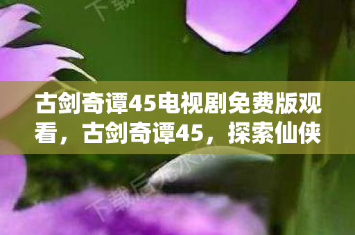 古剑奇谭45电视剧免费版观看，古剑奇谭45，探索仙侠世界的深度与广度