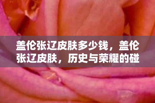 盖伦张辽皮肤多少钱，盖伦张辽皮肤，历史与荣耀的碰撞