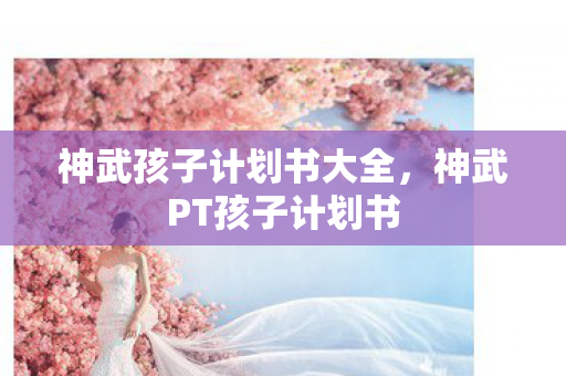 神武孩子计划书大全，神武PT孩子计划书