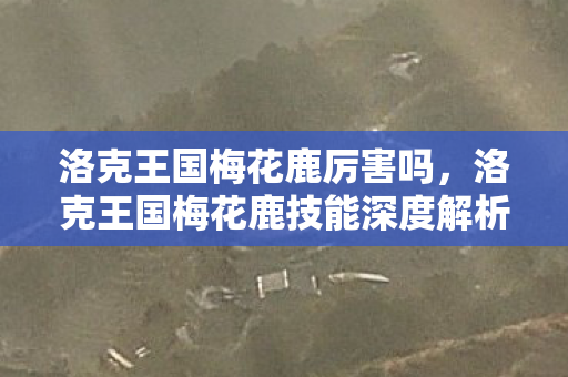 洛克王国梅花鹿厉害吗，洛克王国梅花鹿技能深度解析