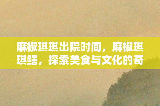 麻椒琪琪出院时间，麻椒琪琪鳝，探索美食与文化的奇妙融合