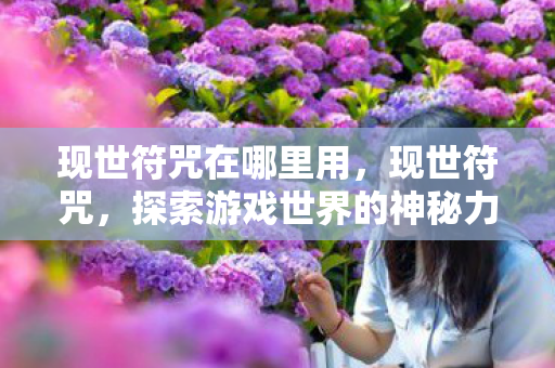 现世符咒在哪里用，现世符咒，探索游戏世界的神秘力量