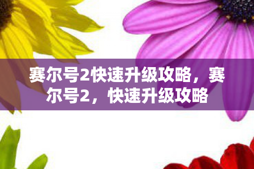 赛尔号2快速升级攻略，赛尔号2，快速升级攻略