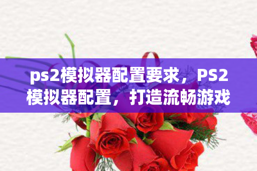 ps2模拟器配置要求，PS2模拟器配置，打造流畅游戏体验的硬件需求