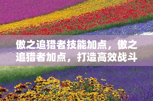 傲之追猎者技能加点，傲之追猎者加点，打造高效战斗力的关键