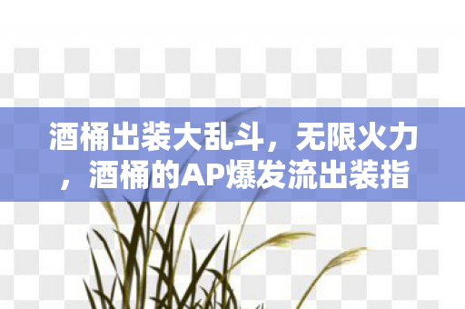 酒桶出装大乱斗，无限火力，酒桶的AP爆发流出装指南