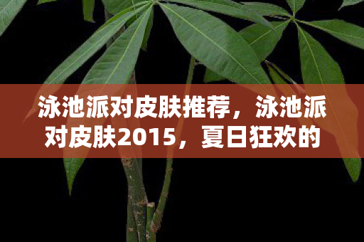 泳池派对皮肤推荐，泳池派对皮肤2015，夏日狂欢的时尚潮流