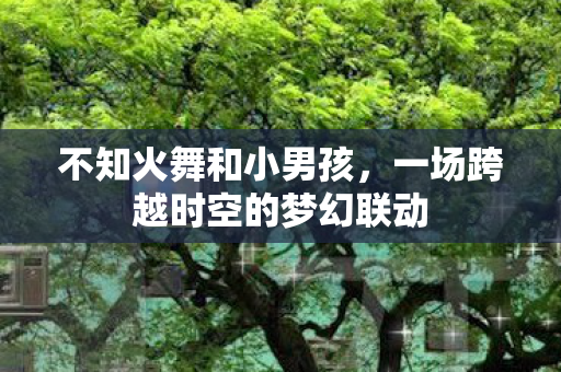 不知火舞和小男孩，一场跨越时空的梦幻联动