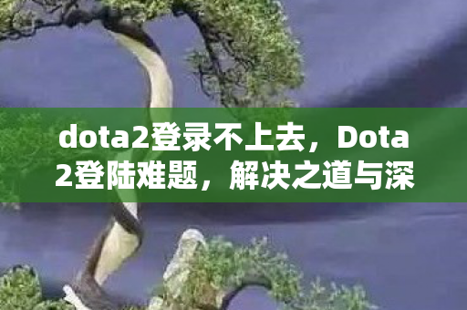 dota2登录不上去，Dota2登陆难题，解决之道与深度解析