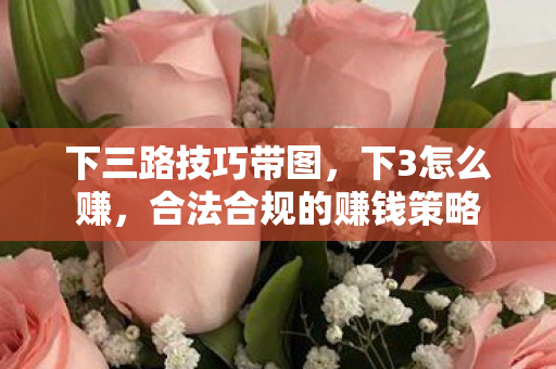 下三路技巧带图，下3怎么赚，合法合规的赚钱策略