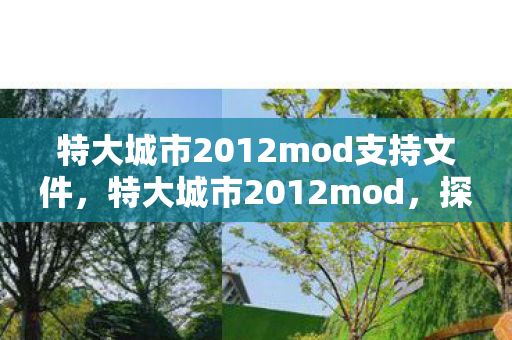 特大城市2012mod支持文件，特大城市2012mod，探索城市建设的无限可能
