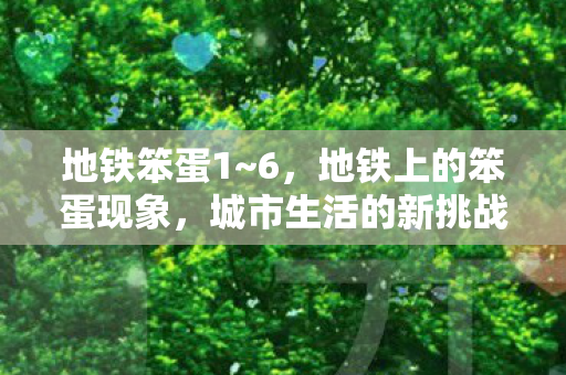 地铁笨蛋1~6，地铁上的笨蛋现象，城市生活的新挑战